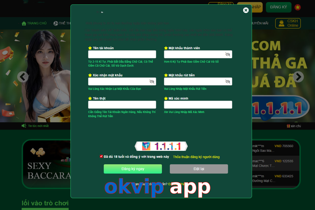 okvip app